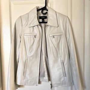 Alfani Leather Jacket size small worn once
